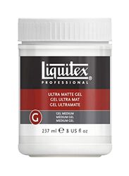 Liquitex Professional Medium Ultra Matte Gel, 237ml, White