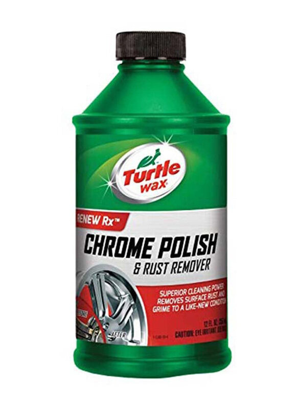 

Turtle Wax Chrome Polish And Rust Remover, Green
