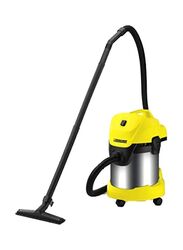 Karcher Vacuum Cleaner, 17L B07PDMNF9X, Yellow/Silver/Black
