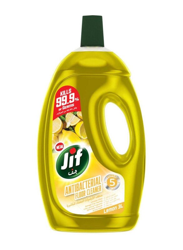 

JIF Lemon Antibacterial Floor Cleaner, 3 Liters