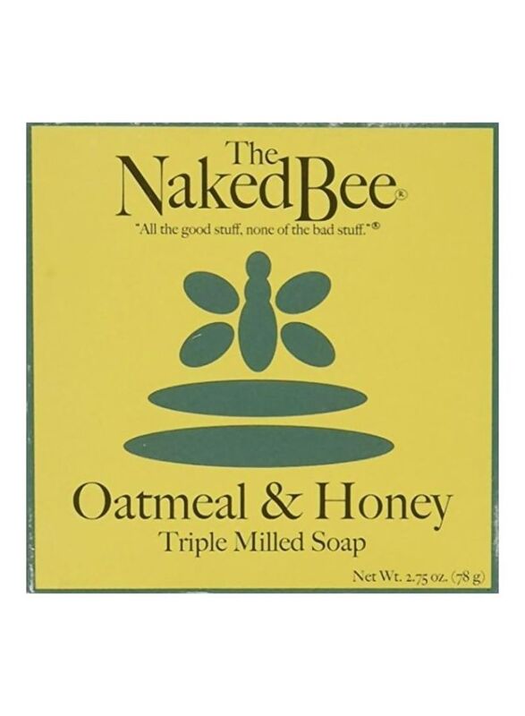 The Naked Bee Oatmeal & Honey Triple Milled Soap, 81ml