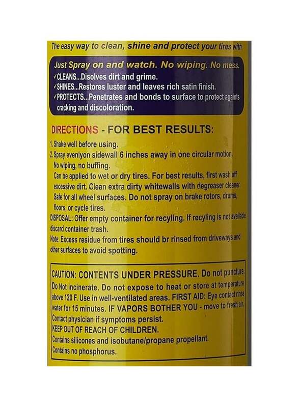 X-PRO 600g X99-800 Tire Foam and Cleaner, Yellow