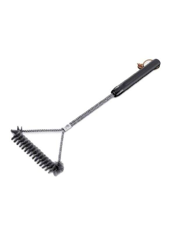 

Weber 53cm Triangle Grill Brush, Black/Silver