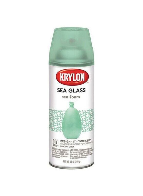 Krylon Sea Glass Paint Spray, 12Ounce, Sea Foam