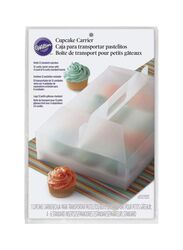 Wilton 4-Insert Cupcake Carrier, Clear