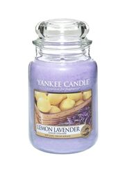 Yankee Candle Lemon Lavender Classic Jar Scented Candle, Lavender