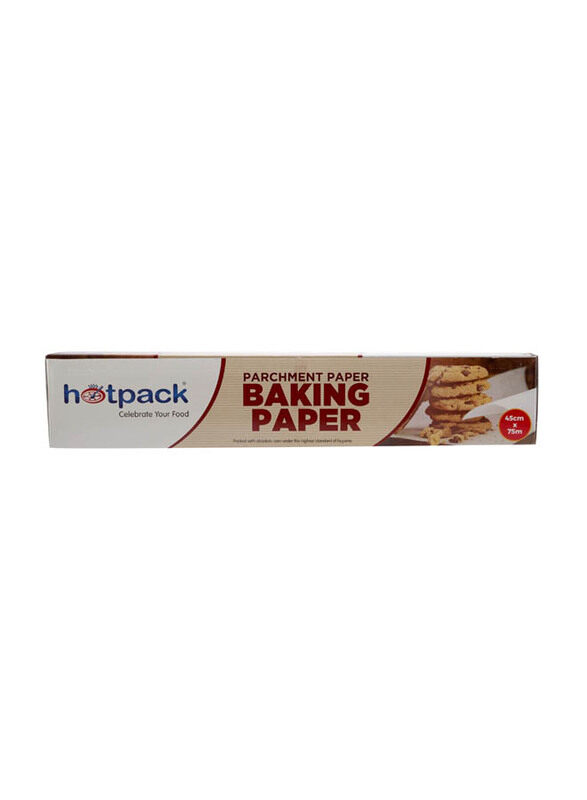 

Hotpack Baking Paper Parchment Paper Roll, 75 Meter