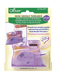 Clover Desk Needle Threader, Green