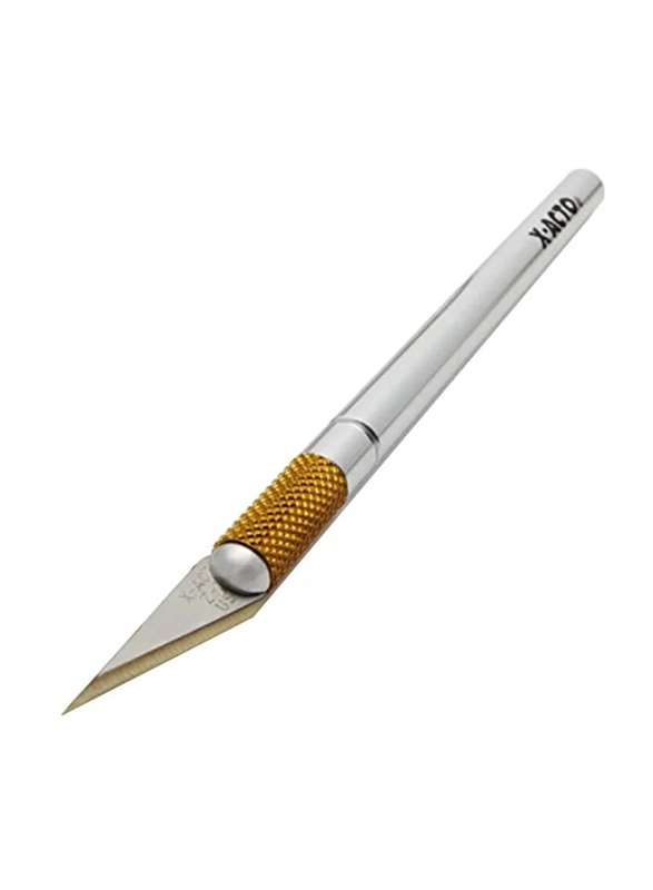 X-Acto Z Series Knife with Safety Cap, Silver/Gold