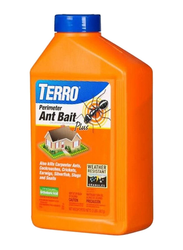 

Terro Perimeter Ant Bait Plus Outdoor Ant Bait & Killer, 907gm, Orange