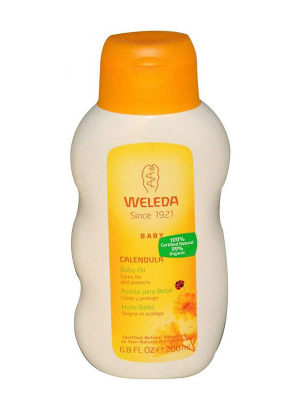 

Weleda 200ml Calendula Baby Oil, Multicolour