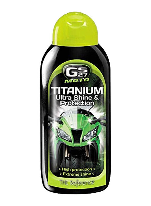 

Gs27 400ml Titanium Ultra Shine & Protection, Black