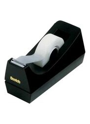 3M Scotch Desktop Tape Dispenser, Black