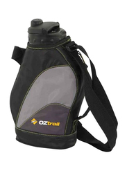 OzTrail Water Jug with Insulated Cover, 2 Ltr, Black/Grey