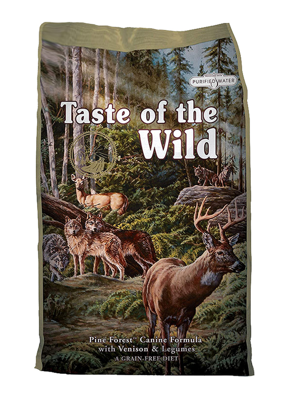 Taste of the Wild Pine Forest Canine Formula Dry Dog Food, 2.26 kilograms