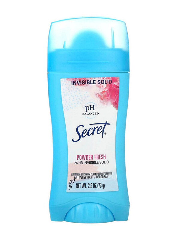 

Secret Powder Fresh Invisible Solid Deodorant, 73gm