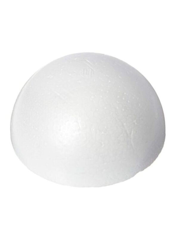 Smoothfoam Foam Ball, 6 Pieces, White