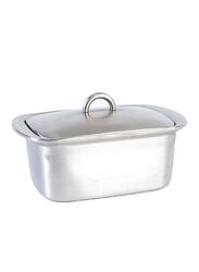 Lakeland Insulated Butter Dish, Silver