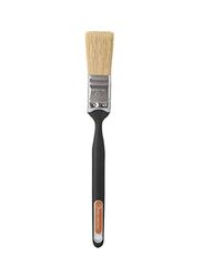 Rolling Dog Soft Grip Paint Brush, Black/Silver/Beige