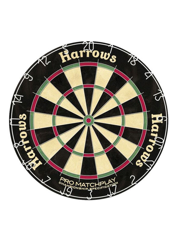 Harrows Pro Matchplay Bristle Dartboard, Multicolour