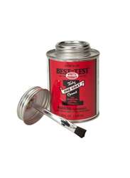Best-Test One Coat Rubber Cement Glue, 236ml, Red/Silver