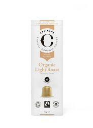 Cru Kafe Organic Light Roast Coffee Capsules, 10 Capsules x 52g
