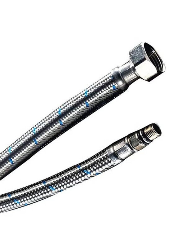 

Techno SS304 Faucet Connector, TECHSE2106101, 12 x 60cm, Silver