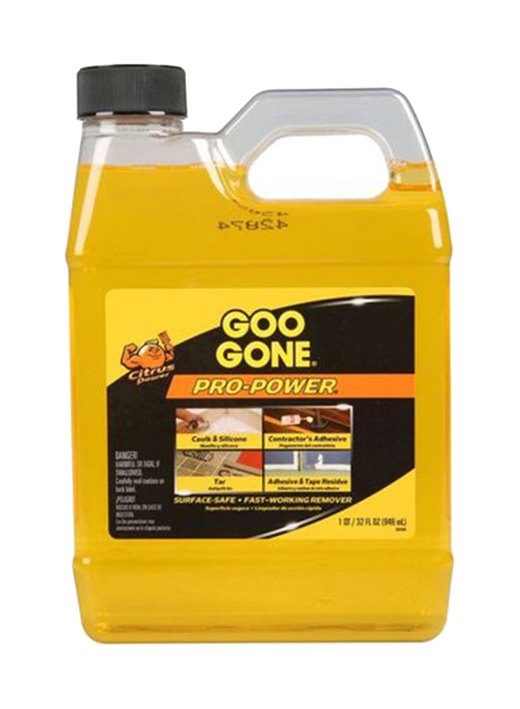 Goo Gone Pro Power Working Remover, 946ml, Yellow