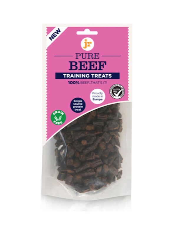 JR Products Pure Beef Training Treats Dry Food for Dogs, 85g