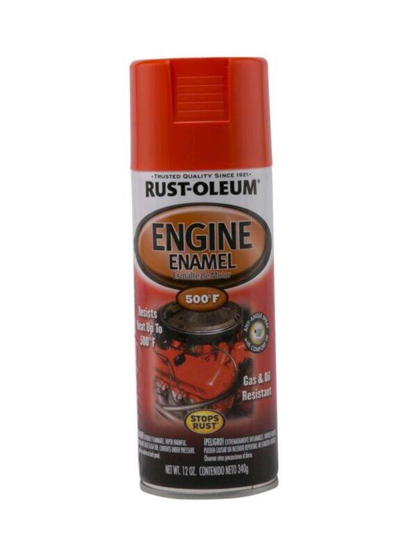 

Rust-Oleum 340g Automotive Ceramic Engine Enamel Heat Resistant Spray, Orange