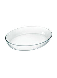 Marinex 4L Glass Oval Dish, Clear