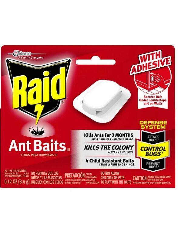 

Johnson Raid Ant Baits, 4 Pieces