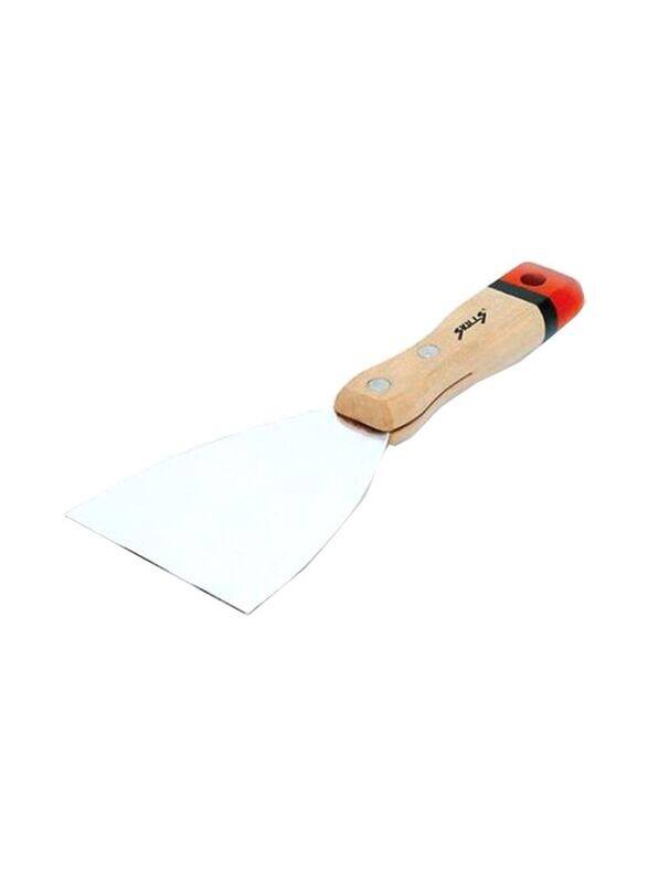 

Beorol 120mm Wooden Handle Scrapper, Silver/Brown