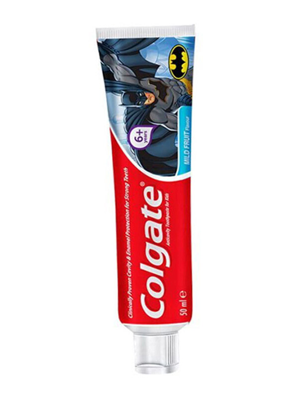 

Colgate Batman Fluoride Toothpaste, 50ml