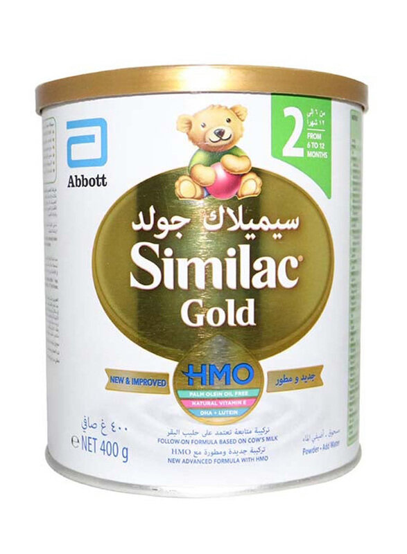 

Similac Gold HMO 2 Baby Formula, 400g