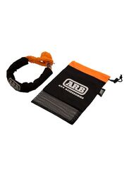 Arb Soft Rope Recovery Shackle, Black/Orange