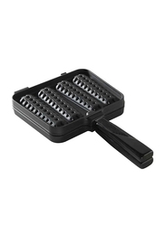 Nordic Ware Square Waffle Dippers Pan, Black