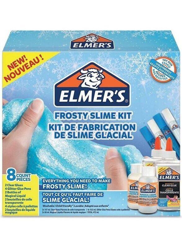 

Elmer's Slime Frosty Kit, 8 Pieces, Multicolour