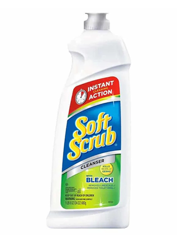 Soft Scrub All Purpose Cleaner with Bleach, 680g