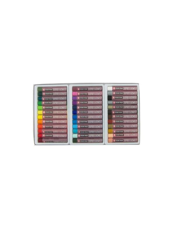 Sakura Cray-Pas Expressionist Oil Pastels, 36 Pieces, Multicolour