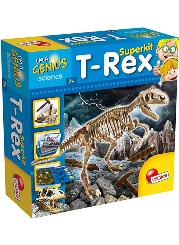 

Lisciani I'm A Genius Superkit T-Rex Digging, 16 Card, Ages 4+