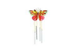 Creativity for Kids Mini Craft Butterfly Wind Chime Kit, Multicolour