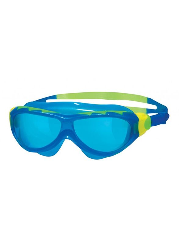 Zoggs Phantom Swimming Goggles, Blue/Yellow
