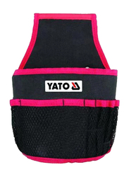 Yato Nail Tool Pouch, YT-7416, Black/Pink