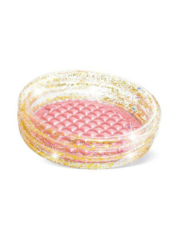 

Intex 25-cm Inflatable Glitter Mini Pool, Pink/Yellow