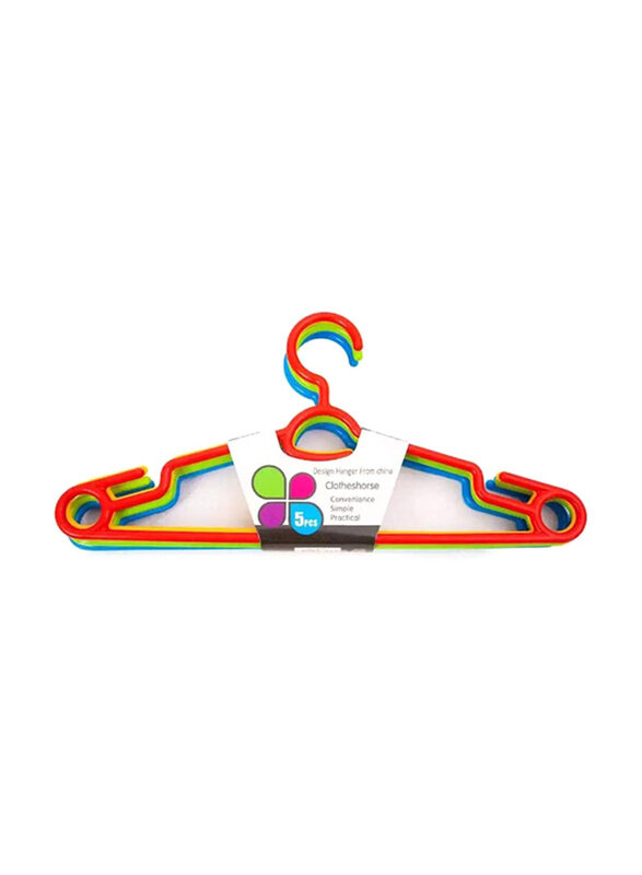 

Generic Basic Suit Hanger, 5-Pieces, Multicolour