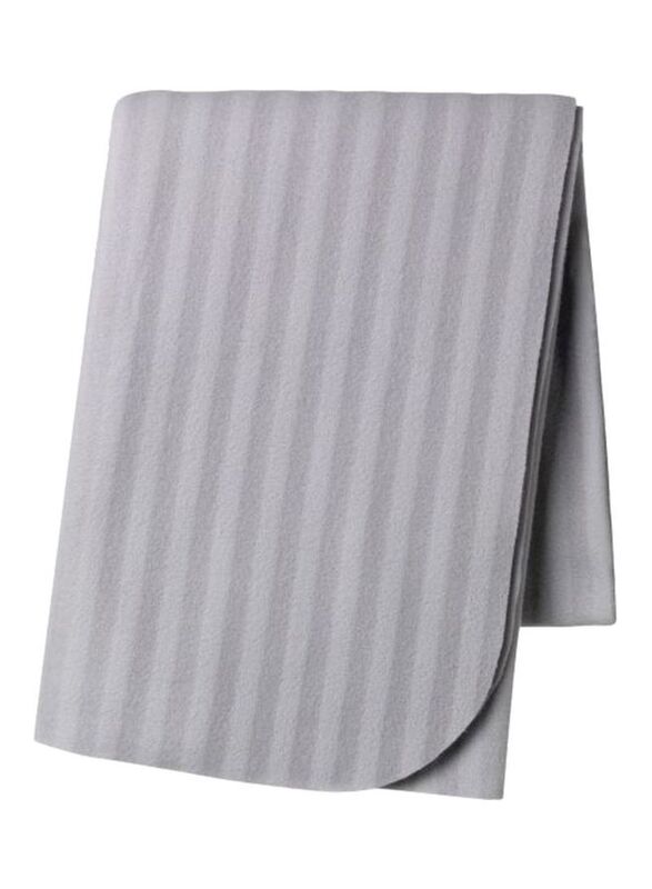 Vitmossa Polyester Throw, 120 x 160cm, One Size, Grey
