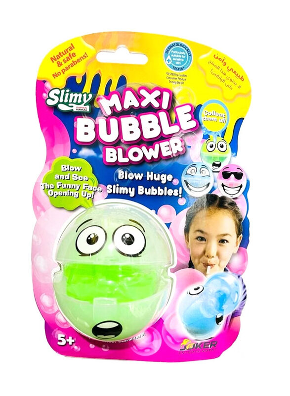 

Slimy Maxi Bubble Blower, Ages 5+, Assorted