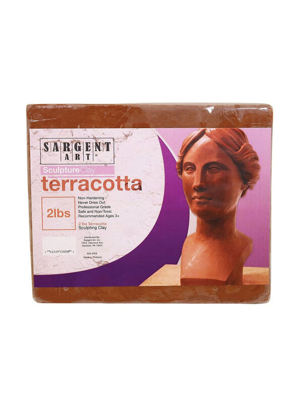 

Sargent Art Terracotta Sculpture Clay, Brown