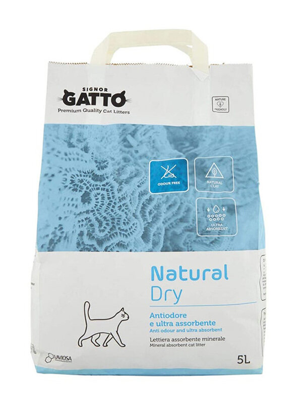 

Signor Gatto Natural Dry Litter, 5L, Multicolour